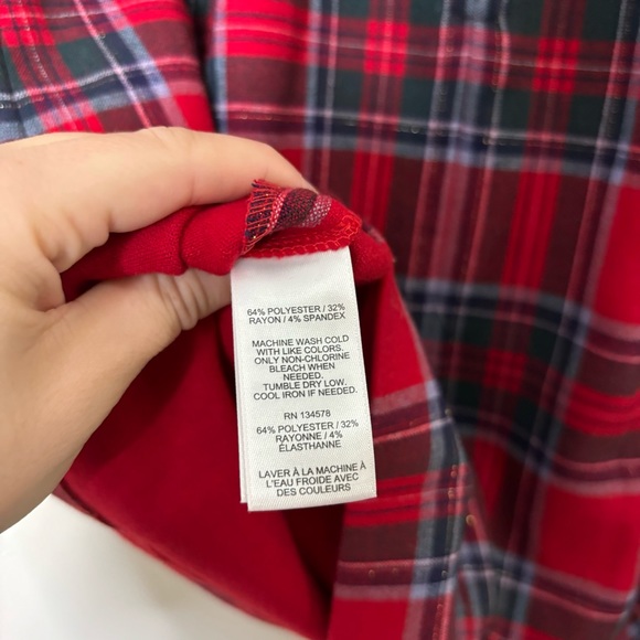 Vineyard Vines Red Plaid Mini Dress - Picture 5 of 5